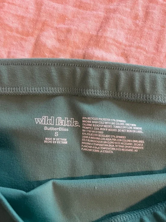 wild fable Sage Green Knit Mini Skirt - Picture 2 of 3